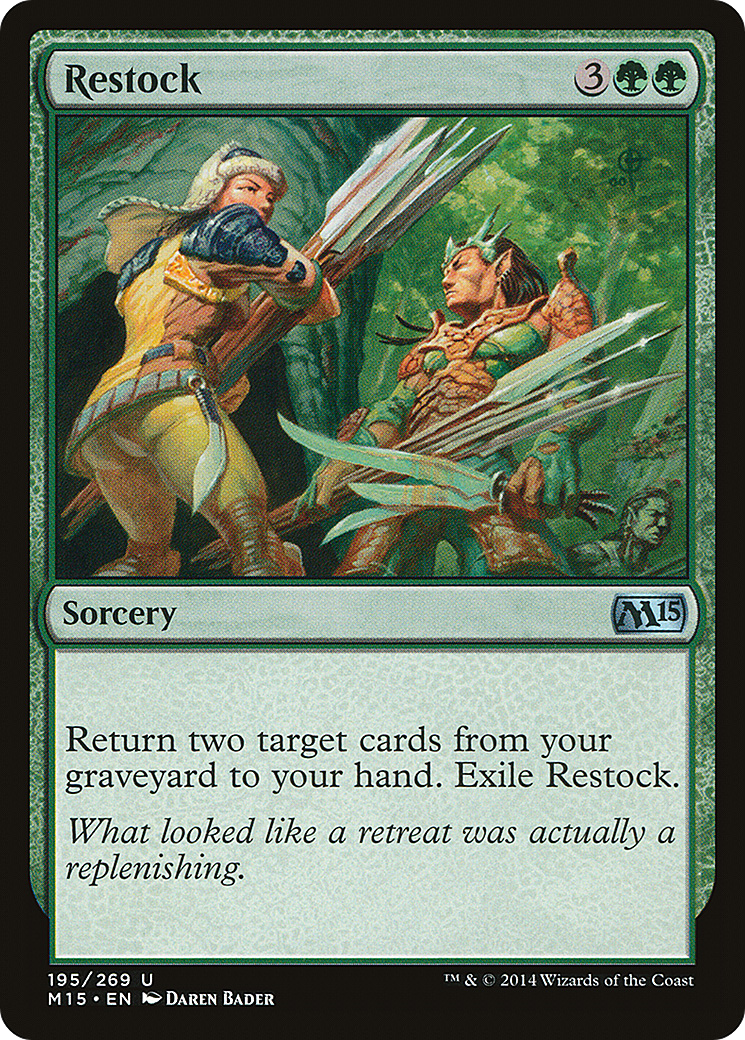 Restock (195) Foil - Magic 2015