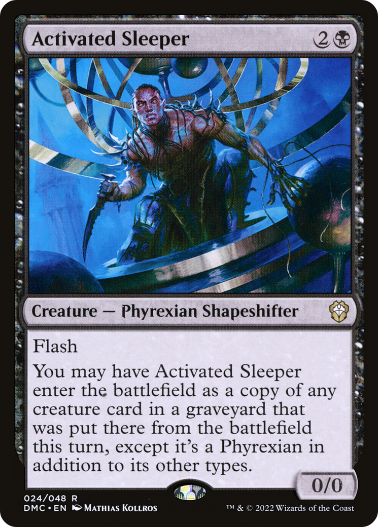 Activated Sleeper (024) Foil - Dominaria United Commander