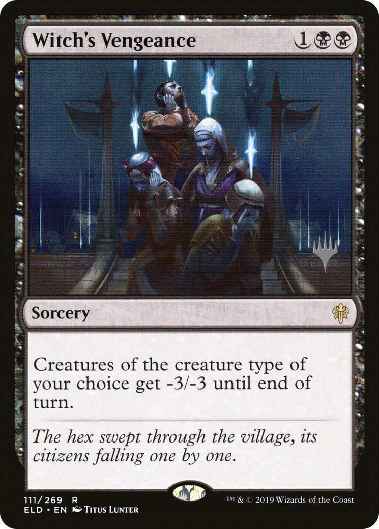 Witch's Vengeance (111p) Foil - Throne of Eldraine Promos