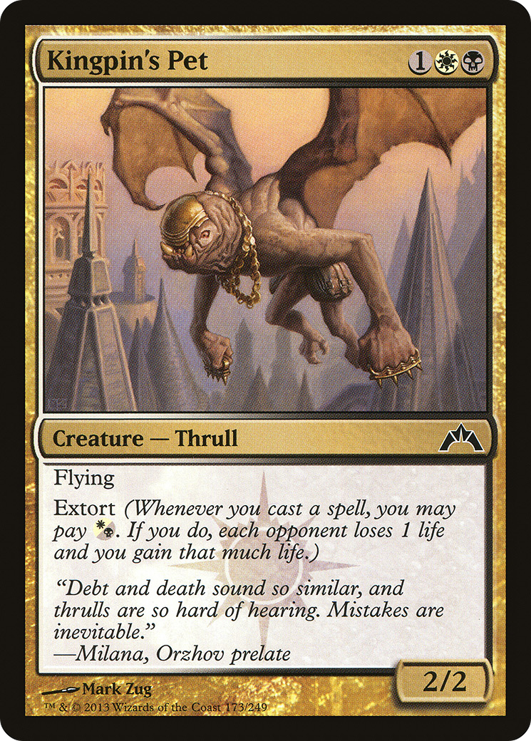Kingpin's Pet (173) Foil - Gatecrash