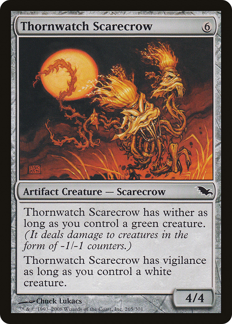 Thornwatch Scarecrow (265) - Shadowmoor