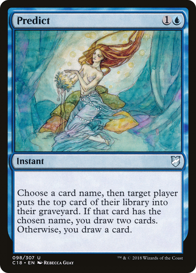 Predict (098) - Commander 2018