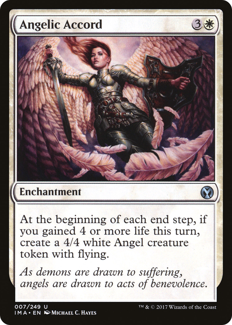 Angelic Accord (007) Foil - Iconic Masters