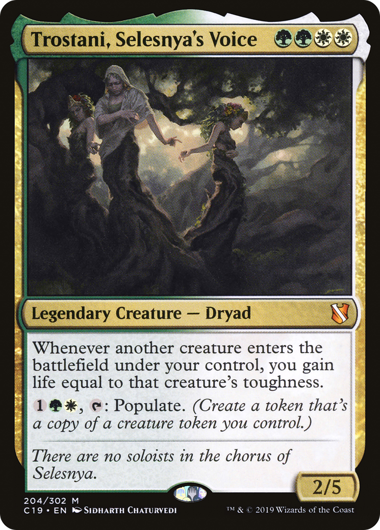 Trostani, Selesnya's Voice (204) - Commander 2019