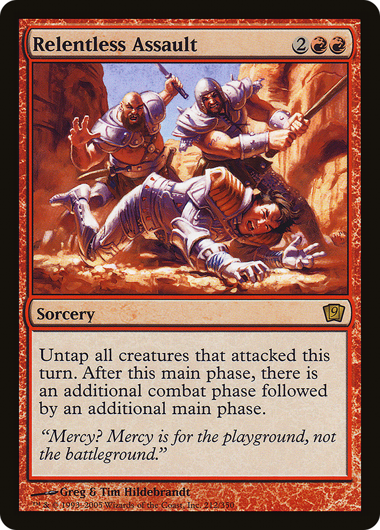 Relentless Assault (212) - Ninth Edition