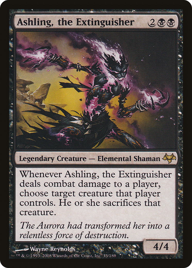 Ashling, the Extinguisher (033) Foil - Eventide