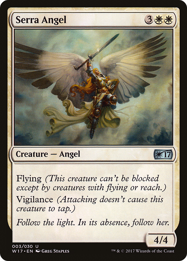 Serra Angel (003) - Welcome Deck 2017
