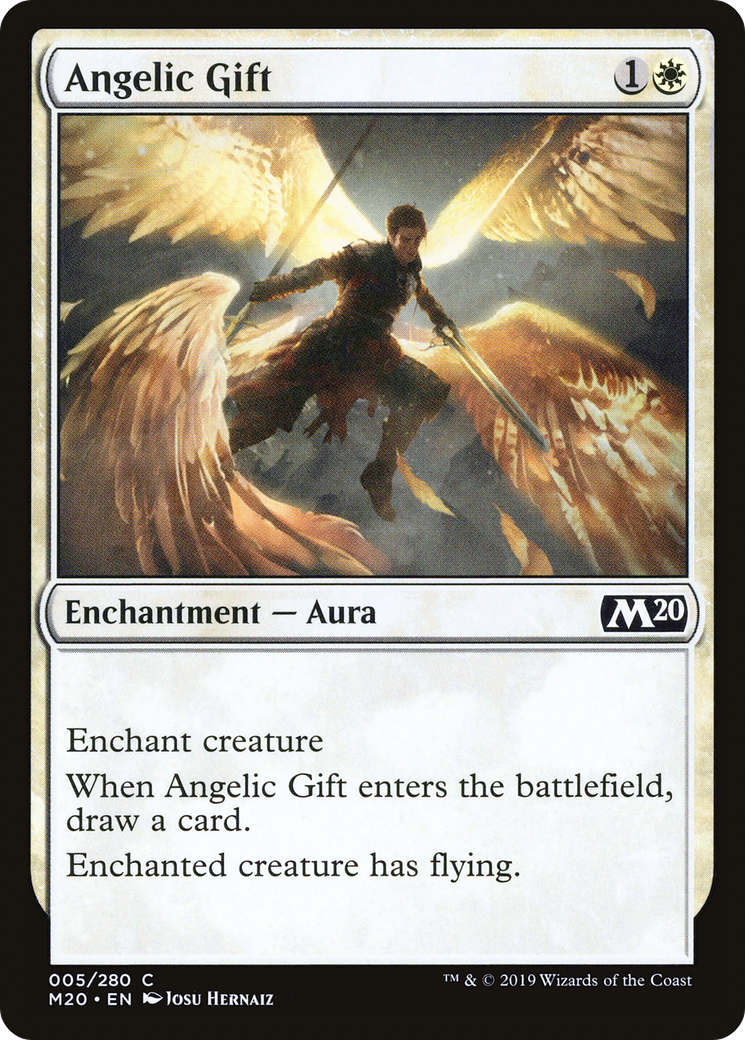 Angelic Gift (005) Foil - Core Set 2020
