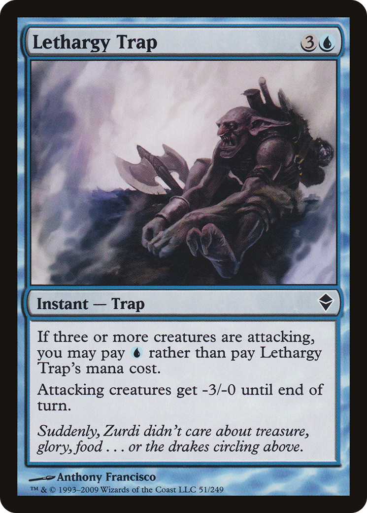 Lethargy Trap (051) - Zendikar