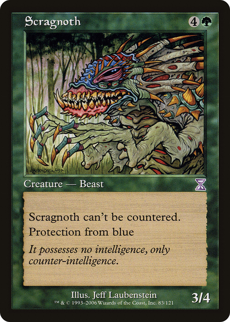 Scragnoth (Retro) (083) Foil - Time Spiral Timeshifted