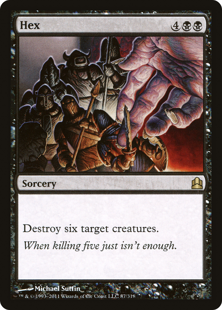 Hex (087) - Commander 2011