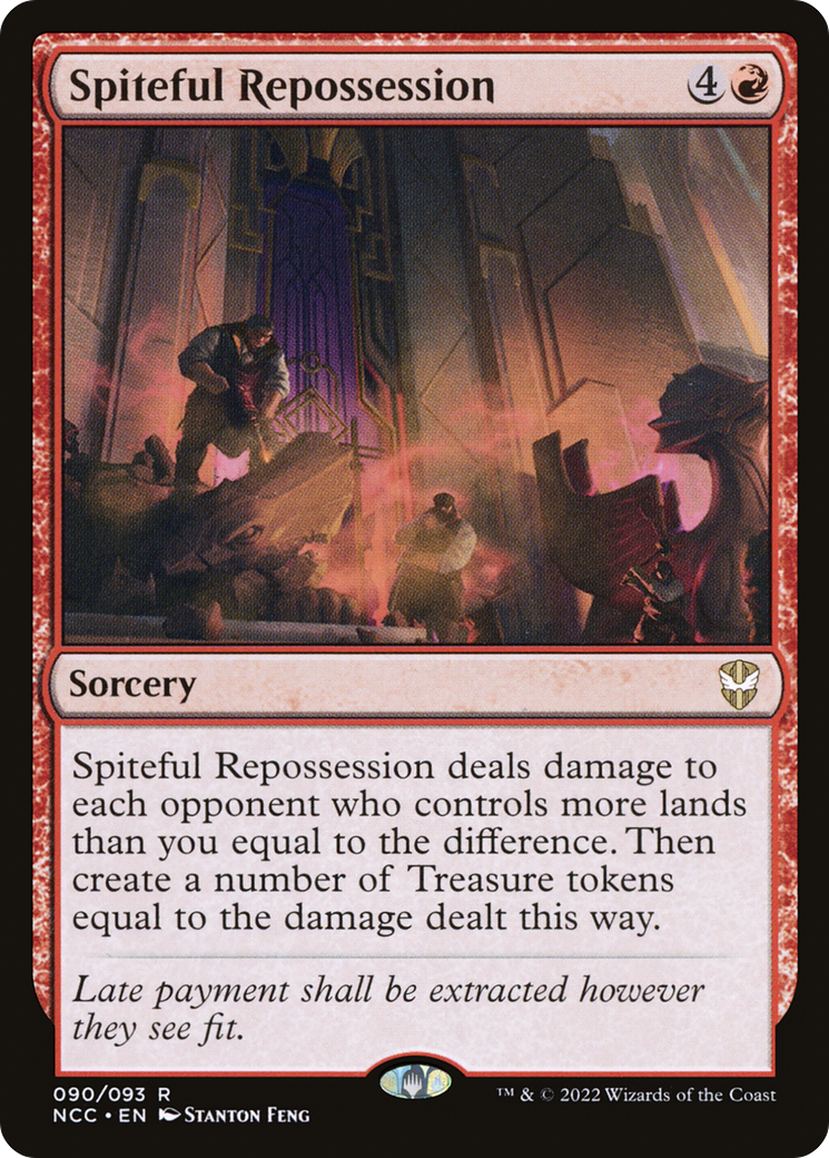Spiteful Repossession (090) - New Capenna Commander
