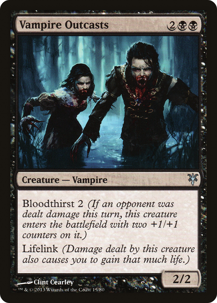 Vampire Outcasts (015) - Duel Decks: Sorin vs. Tibalt