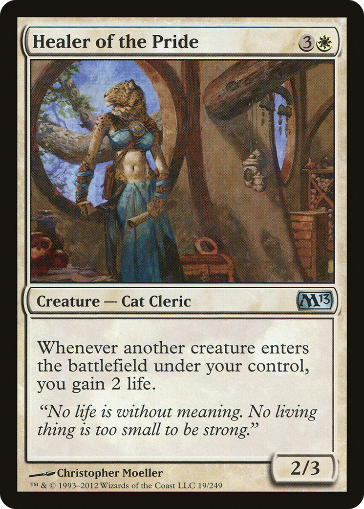 Healer of the Pride (019) Foil - Magic 2013
