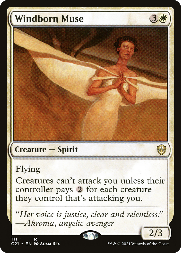Windborn Muse (111) - Commander 2021