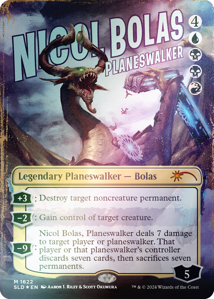 Nicol Bolas, Planeswalker (1622) Foil - Secret Lair Drop Series
