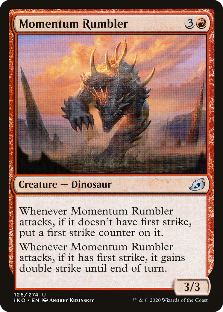 Momentum Rumbler (126) Foil - Ikoria: Lair of Behemoths