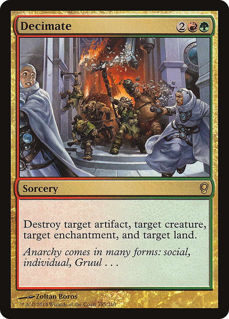Decimate (185) - Conspiracy