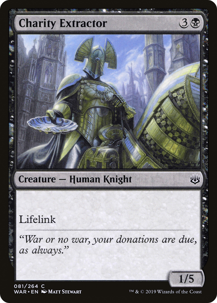 Charity Extractor (081) Foil - War of the Spark
