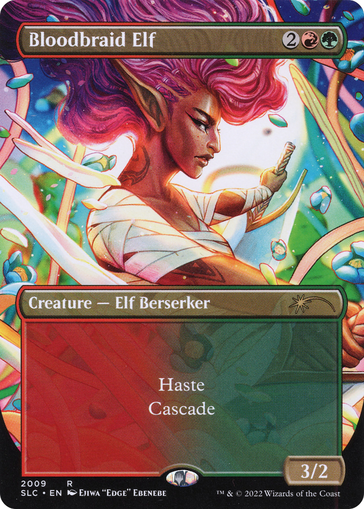 Bloodbraid Elf (2009) - Secret Lair Countdown Kit