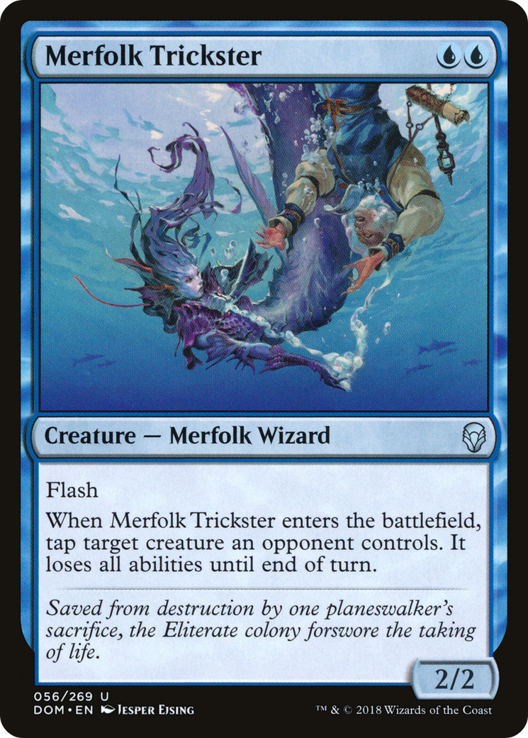 Merfolk Trickster (056) Foil - Dominaria
