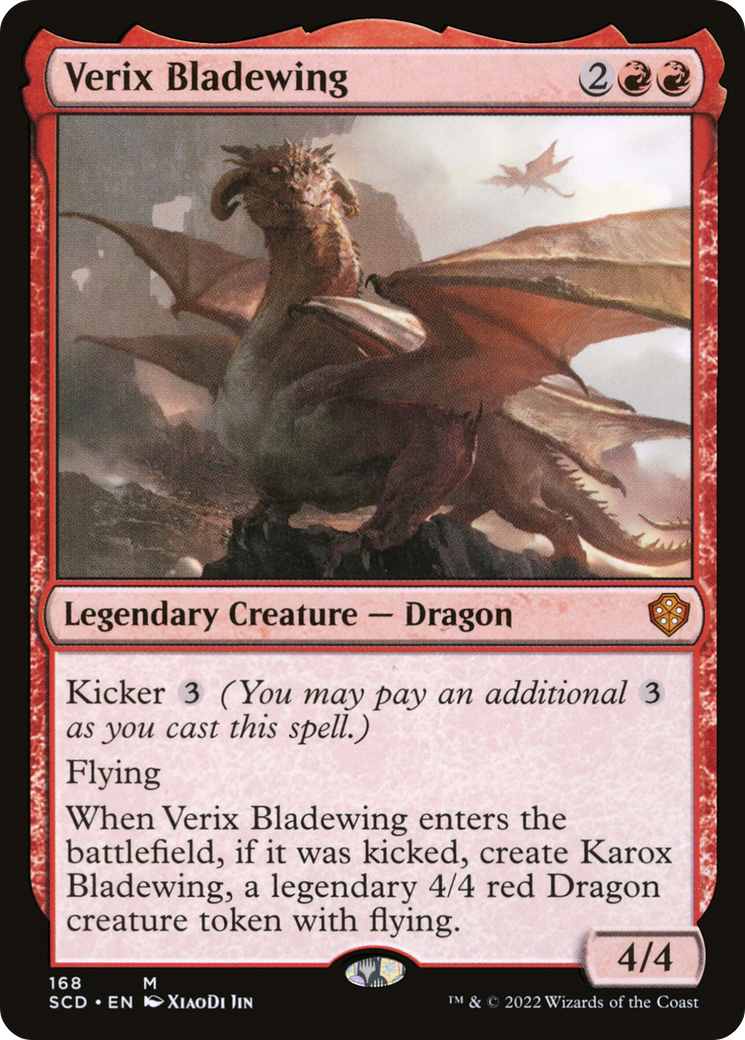 Verix Bladewing (168) - Starter Commander Decks