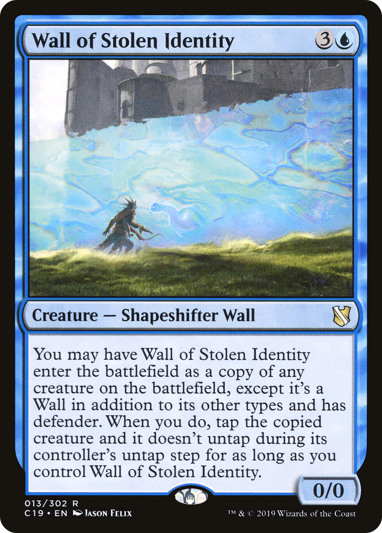 Wall of Stolen Identity (013) - Commander 2019