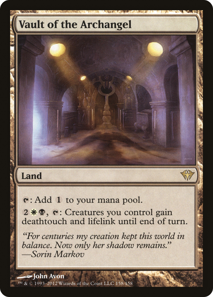 Vault of the Archangel (158) Foil - Dark Ascension