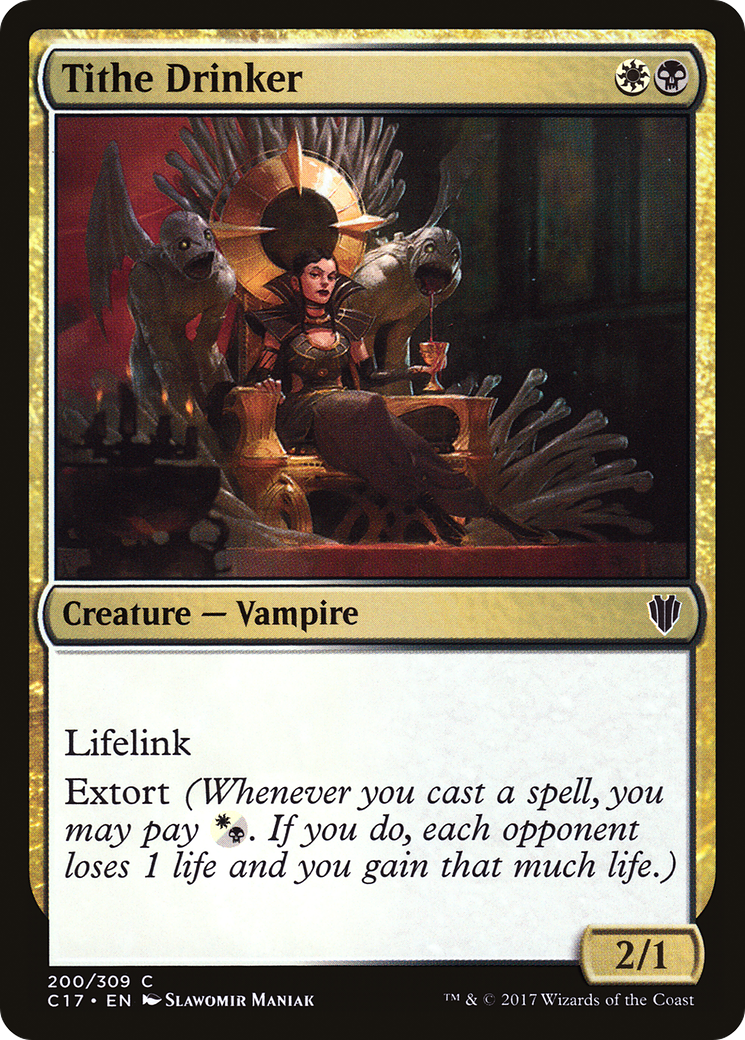 Tithe Drinker (200) - Commander 2017
