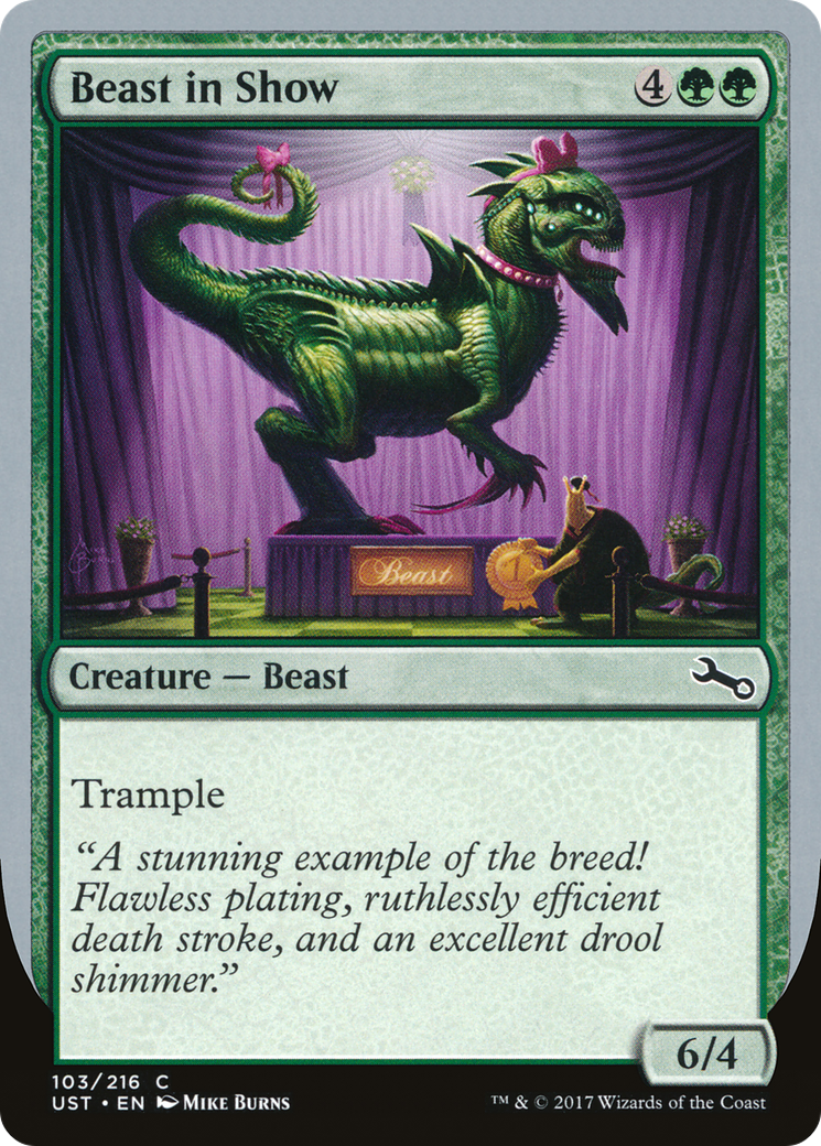 Beast in Show (A) (103) - Unstable