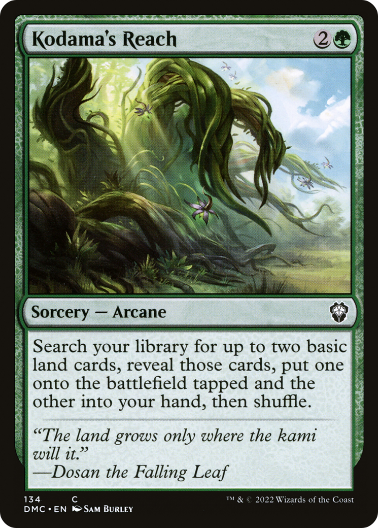 Kodama's Reach (134) - Dominaria United Commander