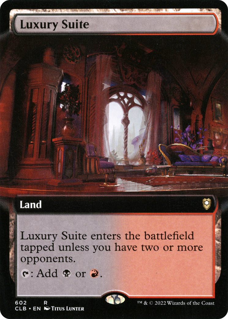 Luxury Suite (Extended Art) (602) - Commander Legends: Battle for Baldur's Gate