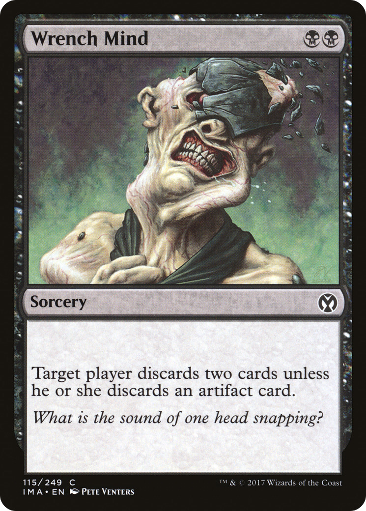Wrench Mind (115) Foil - Iconic Masters