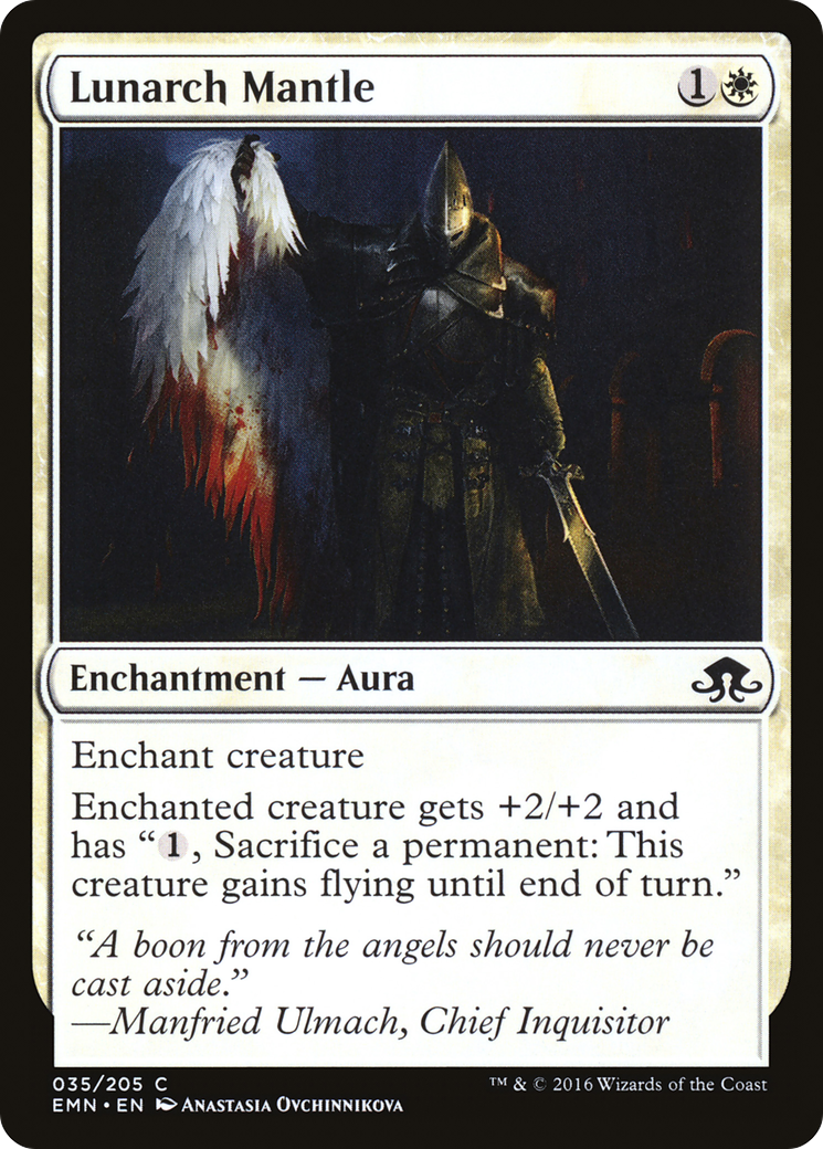 Lunarch Mantle (035) Foil - Eldritch Moon
