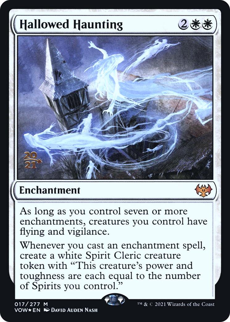 Hallowed Haunting (17s) Foil - Innistrad: Crimson Vow Promos