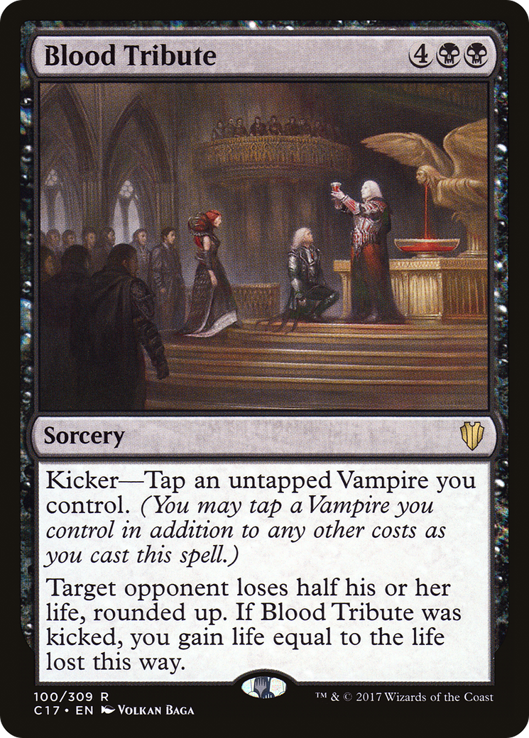 Blood Tribute (100) - Commander 2017