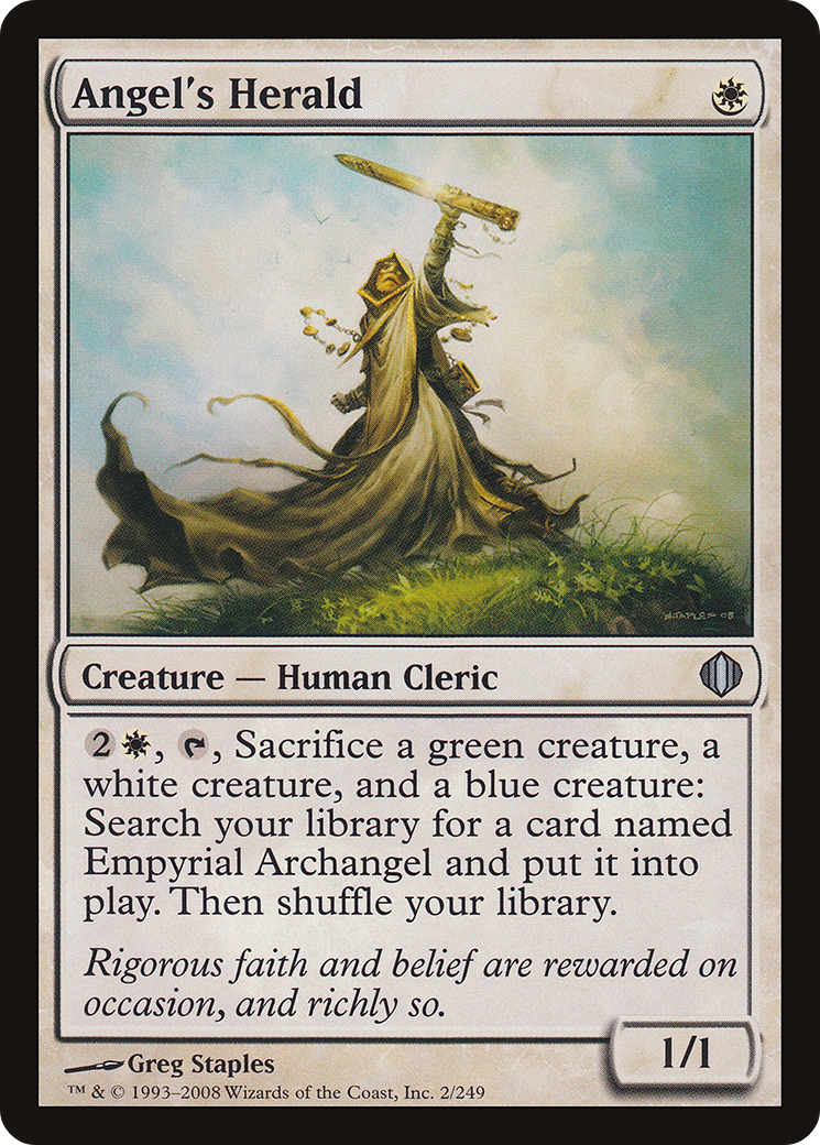 Angel's Herald (002) Foil - Shards of Alara