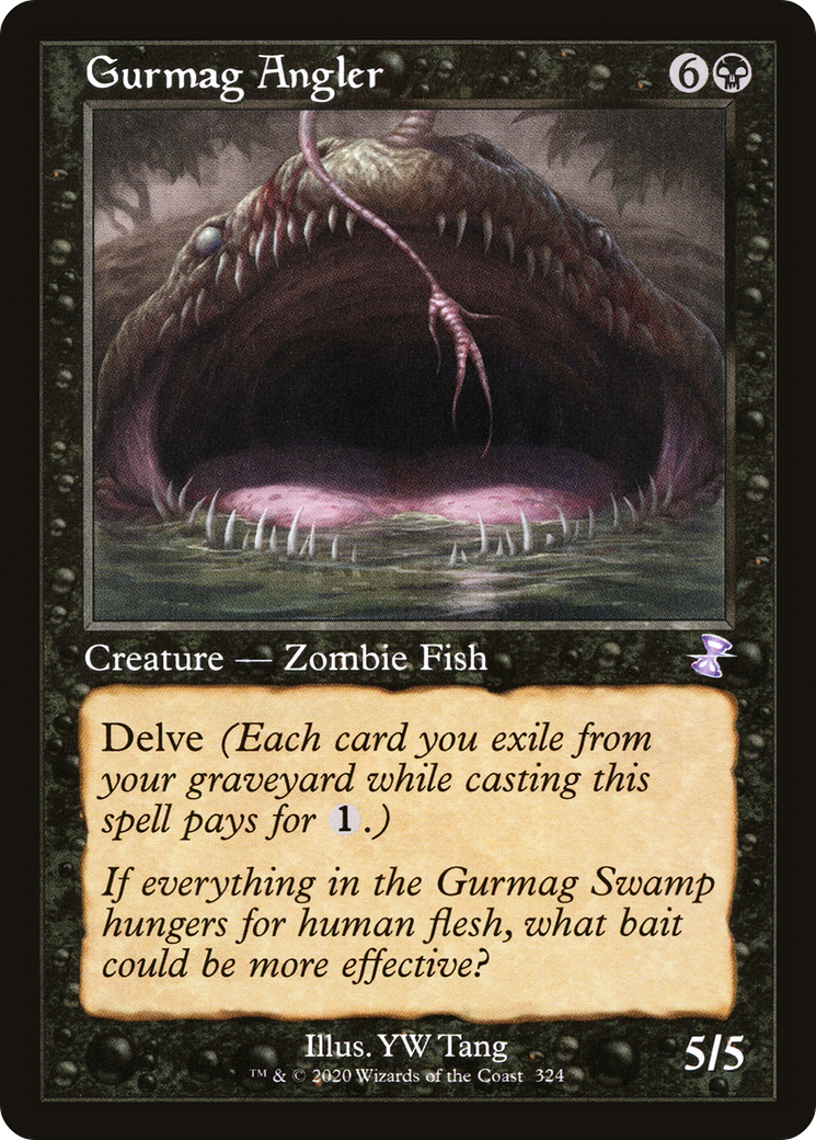 Gurmag Angler (Retro) (324) Foil - Time Spiral Remastered