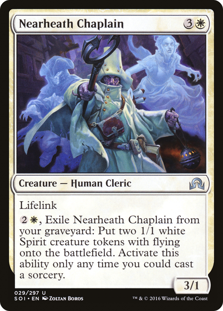 Nearheath Chaplain (029) Foil - Shadows over Innistrad