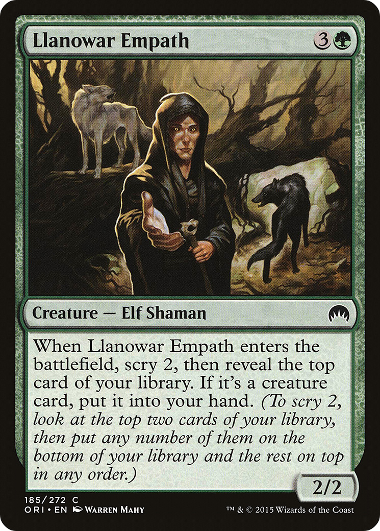 Llanowar Empath (185) - Magic Origins