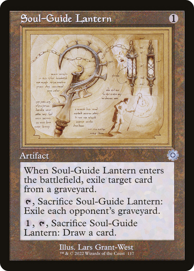 Soul-Guide Lantern (Schematic) (Retro) (117) - The Brothers' War Retro Artifacts