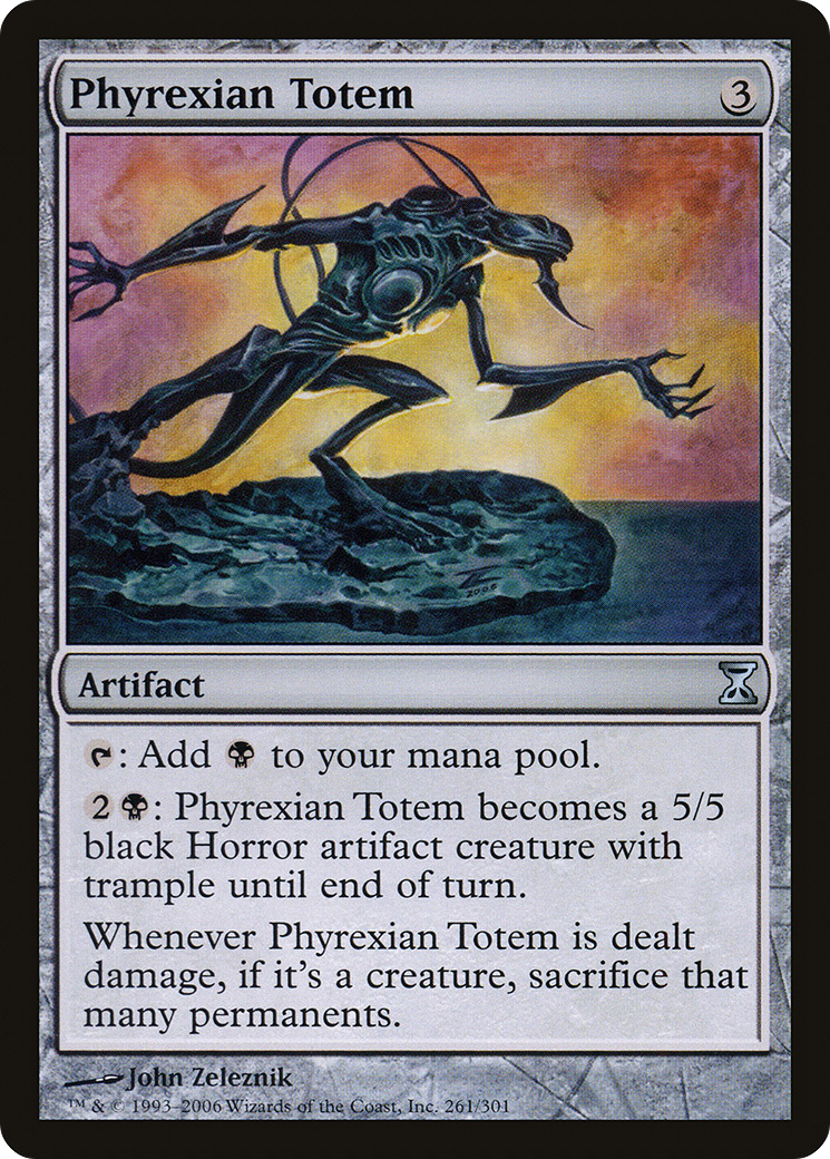 Phyrexian Totem (261) - Time Spiral