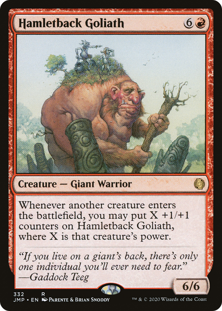 Hamletback Goliath (332) - Jumpstart