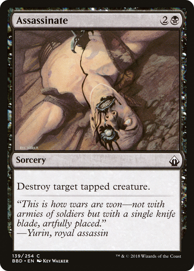 Assassinate (139) Foil - Battlebond