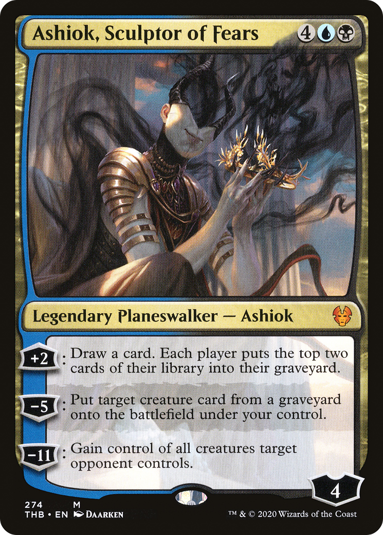 Ashiok, Sculptor of Fears (274) Foil - Theros Beyond Death