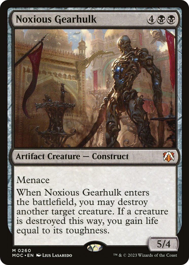 Noxious Gearhulk (260) - March of the Machine Commander