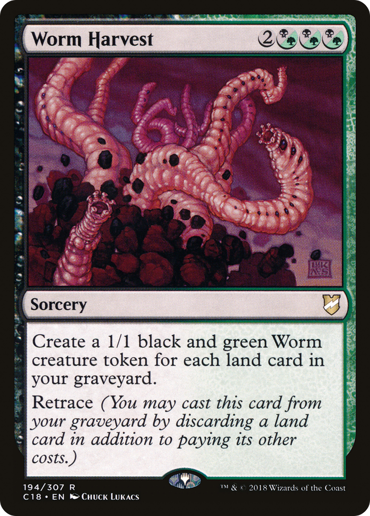 Worm Harvest (194) - Commander 2018