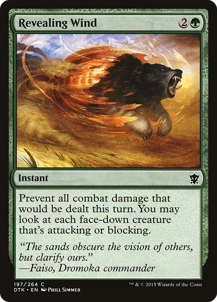 Revealing Wind (197) - Dragons of Tarkir