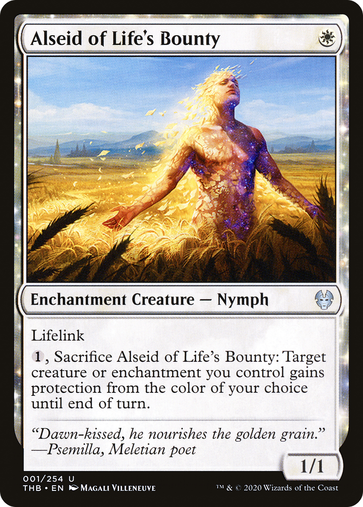 Alseid of Life's Bounty (001) Foil - Theros Beyond Death