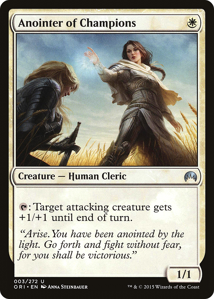 Anointer of Champions (003) Foil - Magic Origins